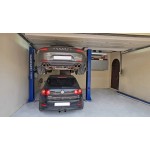 Подъемник двухстоечный 4 т, снятие со стопоров с одной колонны, 380 В, синий NORDBERG N4120BM-4B_380