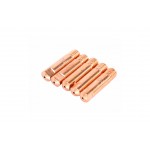 Сварочный наконечник для горелки MIG/MAG E-CU, M6x25, 1 мм, 5 шт. NORDBERG WMI-N10