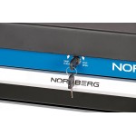 Тележка инструментальная, 2 выдвижных ящика, 2 полки с дверцами NORDBERG T4