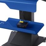 Стенд сход-развал 3D настенный, без колонны NORDBERG C802-C_синий C802-C (5005)