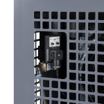 Компрессор винтовой, 15 кВт, 10 бар, 2150 л/мин, ресивер 410 л, с частотным преобраз., осушитель NORDBERG NCF20RD