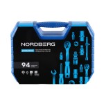 Набор инструментов, 94 предмета, 1/2, 1/4 NORDBERG 2496094C
