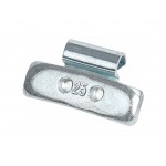 Грузики балансировочные для литых дисков Fe 25 г, 100 шт. NORDBERG WC25AF4