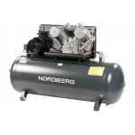 Компрессор поршневой с ременной передачей 380В, ресив. 500л, 1400л/мин NORDBERG NCP500/1400-16