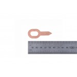 Шайбы овальные, омедненные, 100 шт. NORDBERG F030(100)