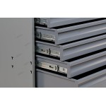 Тележка инструментальная, 5 выдвижных ящиков OPTIMAL NT215 NT215 7012/7015