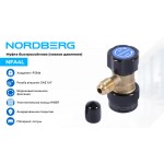 Муфта быстросъемная R134a низкое давление, синяя NORDBERG NFA4L