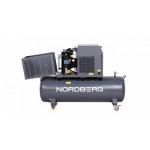 Компрессор винтовой, 5,5 кВт, 10 бар, 660 л/мин, ресивер 230 л, IP54 NORDBERG NCF7,5R