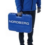 Набор инструментов, 147 предметов, 1/2, 1/4 NORDBERG 2496147C