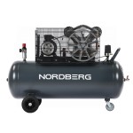 Компрессор поршневой с ременной передачей 380 В, ресивер 200 л, 690 л/мин  NORDBERG NCP200/690