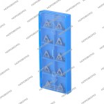 Резцы для NL1/NL2/NL7 с винтами в пенале (комплект 10 шт.) NORDBERG 01-00002683