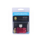 Муфта быстросъемная R134a высокое давление, красная NORDBERG NFA8H
