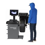Станок балансировочный автоматический с дисплеем, серый NORDBERG 4523PA(G)