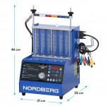 Установка для тестирования и очистки форсунок NORDBERG  CMT6 CMT31AG