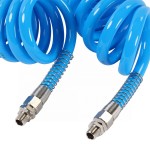 Шланг воздушный спиральный ПУ диам. 10х14мм, 11м NORDBERG HS1011PU