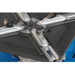 Станок шиномонтажный 220V п/автомат, односкоростн, стол с накладками, синий NORDBERG 4639,5ID(B) 220