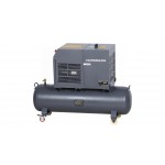 Компрессор винтовой, 5,5 кВт, 10 бар, 660 л/мин, ресивер 230 л, IP54 NORDBERG NCF7,5R