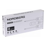 Набор отверток крестовых в ложементе, 8 предметов NORDBERG 300008T