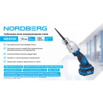 Сабельная пила аккумуляторная мини, ход 13 мм NORDBERG NE612K