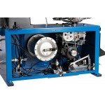Станок шиномонтажный 380V п/автомат, 2х скор, стол с накладками, взрывная накачка, синий NORDBERG 4639B 380