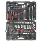 НАБОР ИНСТРУМЕНТОВ  1/4&1/2 6-гранный (в кейсе) 145 предметов JTC-H145C