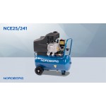 Компрессор поршневой, 220 В, ресивер 24 л, 240 л/мин NORDBERG NCE25/241