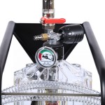 Установка для сбора масла пневматическая, 80 л, серая NORDBERG 2380G