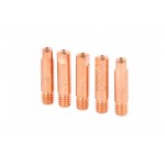Сварочный наконечник для горелки MIG/MAG E-CU, M6x25, 1 мм, 5 шт. NORDBERG WMI-N10