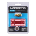 Муфта быстросъемная R1234yf высокое давление, красная NORDBERG NFA6H
