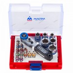 Набор вставок (бит) 1/4, TORX, HEX, PZ, PH, SLOT, 20 предметов 058-10020C