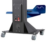 Стенд сход-развал 3D настенный, без колонны NORDBERG C802-C_синий C802-C (5005)