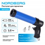 Пистолет для герметика NORDBERG NP9302+R