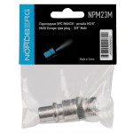 Переходник папа МАКСИ быстросъемный - резьба M3/8 NORDBERG NPM23M