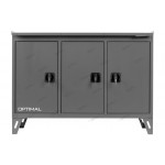 Верстак слесарный трехтумбовый, 3 серые створки OPTIMAL NW303 7012/7015