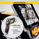 Видеоэндоскоп промышленный, 4.3, 1Мп, Dual Lens, 1920х1080, 1м, 8мм сменный зонд iCartool IC-V112A
