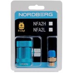 Муфта быстросъемная R1234yf низкое давление (синяя) NFA2L