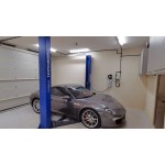 Подъемник двухстоечный 4 т, снятие со стопоров с одной колонны, 220 В, синий NORDBERG N4120BM-4B_220