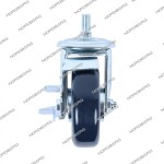 Колесо с тормозом для домкрата N3S4 01-00002585