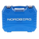 Набор инструментов, 100 предметов, 1/2, 1/4 NORDBERG 2496100C