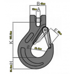 Цепь с крюком L=3,5 м (1 шт.) BAS-CHAIN3