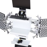 Стенд сход-развал 3D настенный, без колонны NORDBERG C802-C_серый C802-C (7015)