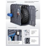 Клеть для накачки грузовых колес и спецтехники NORDBERG 46TC16