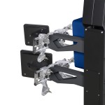 Стенд сход-развал 3D настенный, без колонны NORDBERG C802-C_синий C802-C (5005)