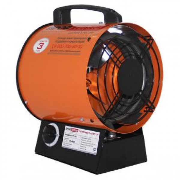 Тепловентилятор ПрофТепло ТТ-3Т апельсин 4110280