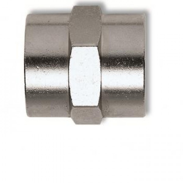 Переходник GAV 1225/2 280/1 F1/8xF1/8 цилиндр. муфта 12024