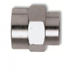 Переходник GAV 1226/2 F1/8xF1/4 цилиндр. муфта