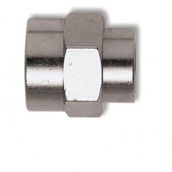 Переходник GAV 1226/2 F1/8xF1/4 цилиндр. муфта 12026