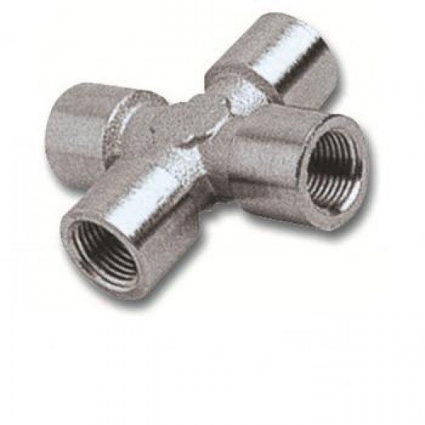 Переходник GAV 1254/1 250/1 крест FFFF 1/8 27818