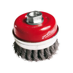 Щётка №013; 1108014135 d- 80 М14 чашеобразная с кольцом, витая