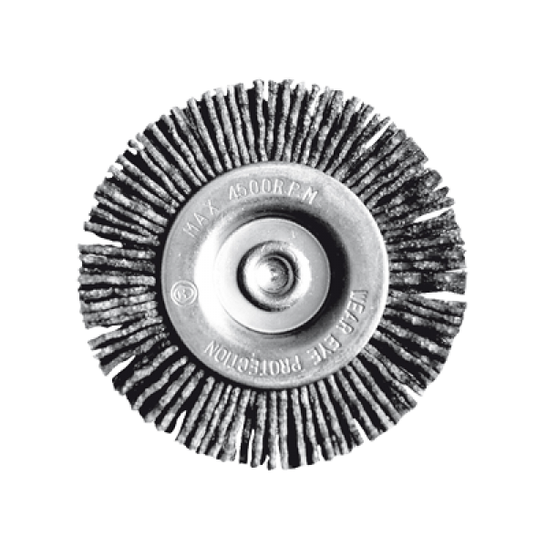 Щётка №093; 6306306555 d-63 для дрели круглая,абразивная 22393